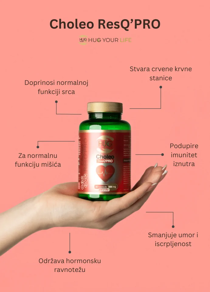Benefiti Hug Your Life Choleo ResQ'PRO dodatka prehrani